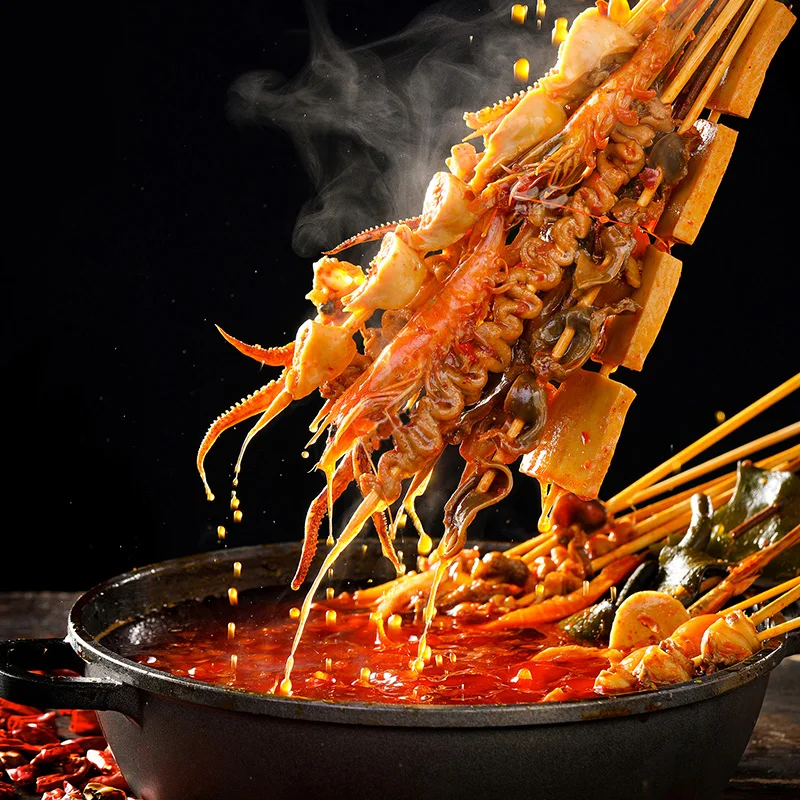 Red sun hot pot base material 360g small square manual spicy butter base material Chongqing small hot pot malatang