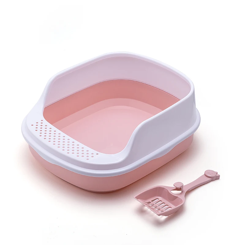 
Factory direct Pet Clean Up Products Plastic Large Space Training Self Cleaning Cat Toilet 