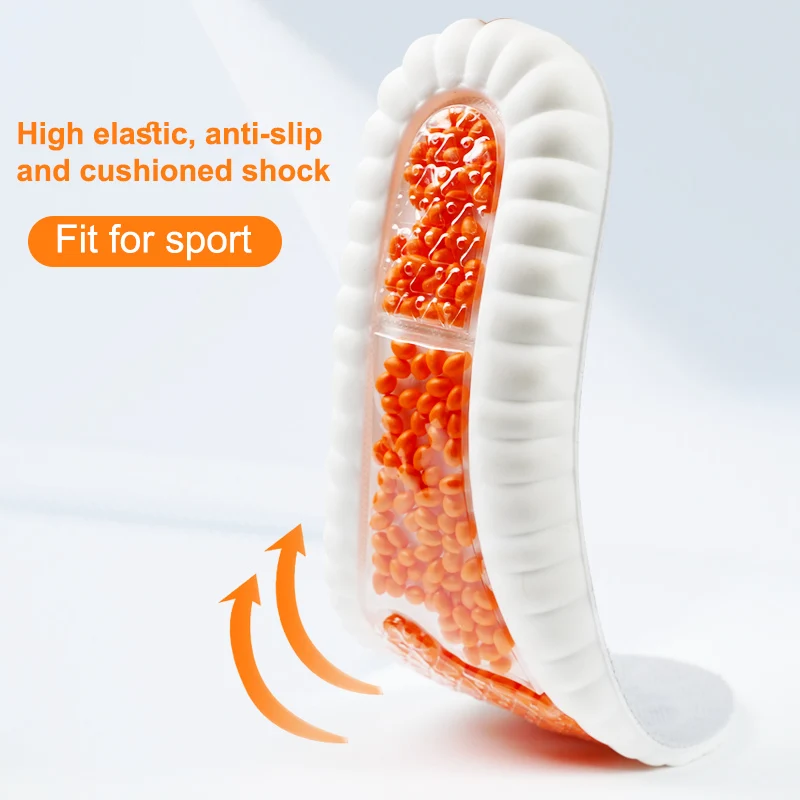 Pain Relief Orthotics Insoles Shock Absorption Plantar Fasciitis Arch Support Sports Insoles For Shoes