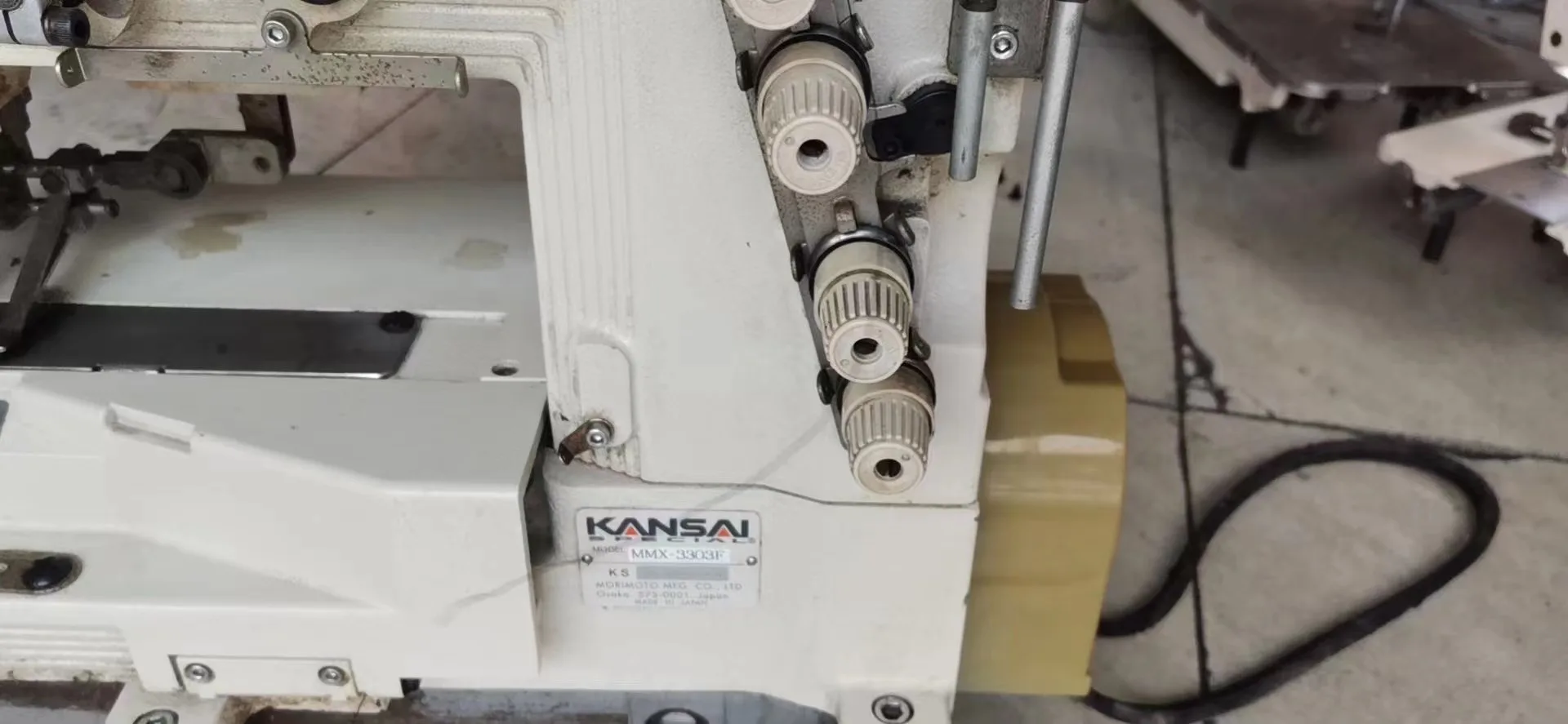 3 игольная плоская швейная машина Kansai MMX3303F