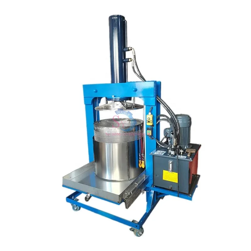 Durable Heavy Duty Electric Hydraulic Juice Extractor Automatic Apple Juice Press Cassava Dewatering Filter Press Machine