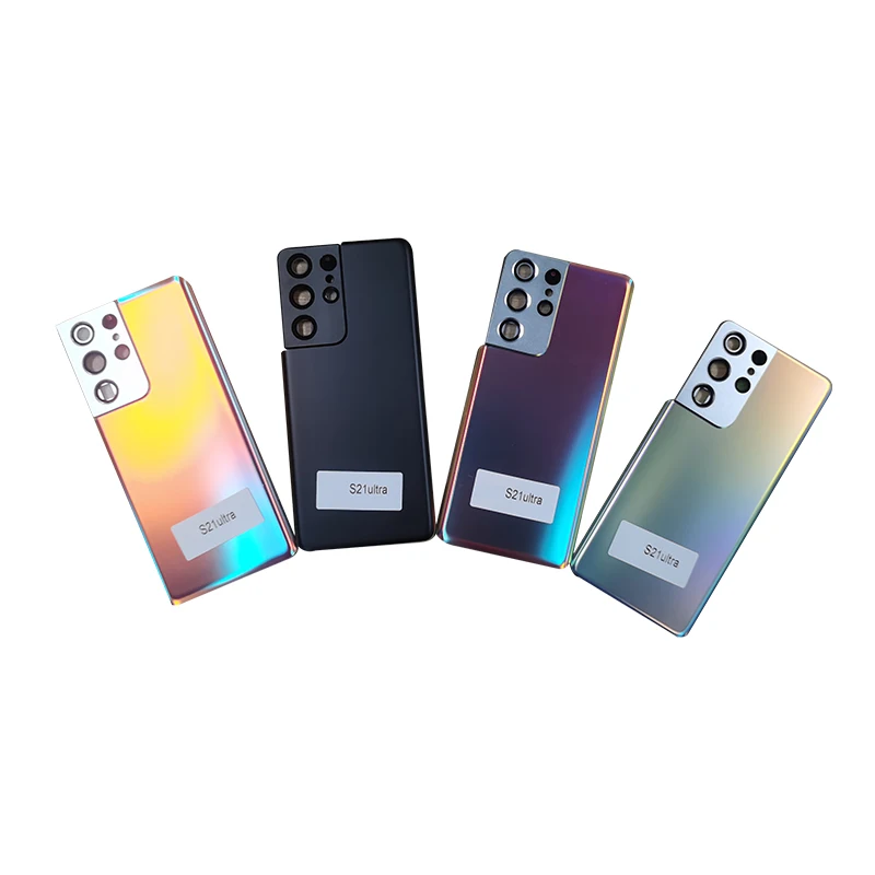 Замена крышки аккумулятора для samsung S6 S7 S8 S9 S10 S20 S22 S22 + s22U nore 20 задняя крышка заднего стекла задняя крышка