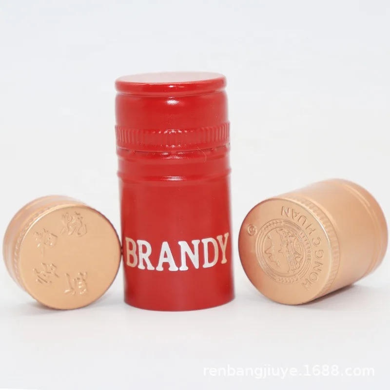 Pvc Heat Shrink Capsules 30*60 Mm Wine Shrink Wrap Wine Bottle Capsules Square Capsules for Wine Bottles Aluminum Foil 5000PCS