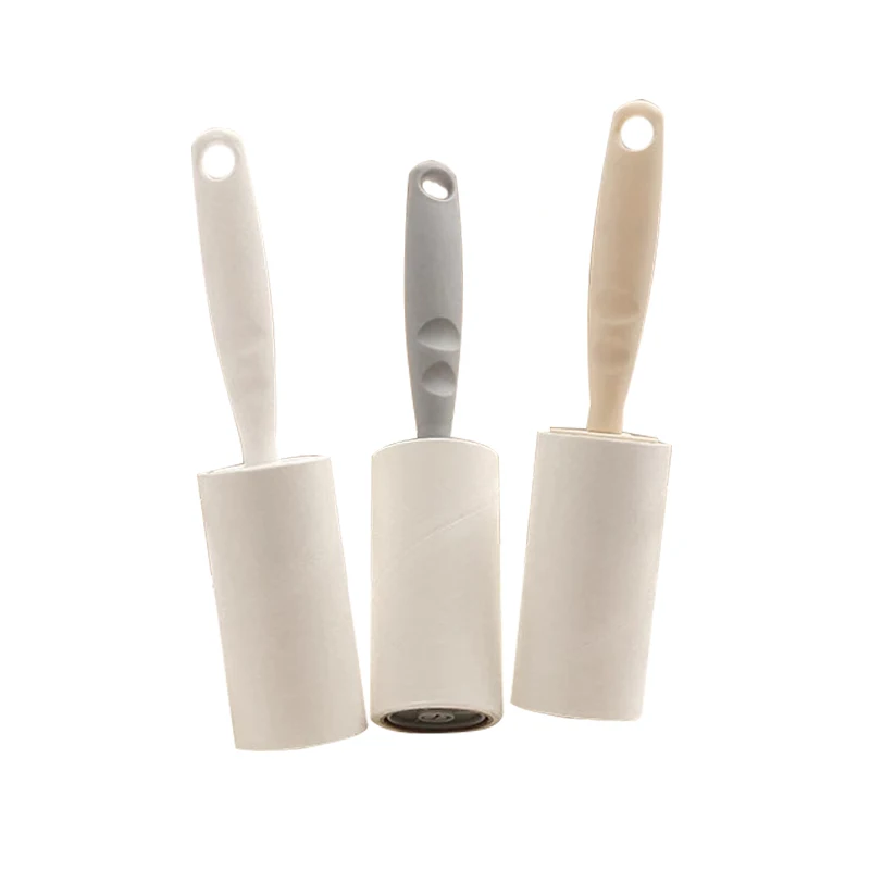 Custom Adhesive 4 inches 30 60 Layers Tear Paper Clothes Extra Sticky Lint Roller Cleaner For Pet Hair