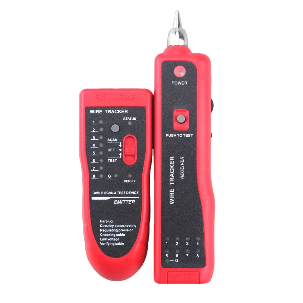 RJ11 RJ45 Network Cable Tester XQ-350 Telephone Wire Tracker Toner Ethernet UTP LAN Detector Line Finder
