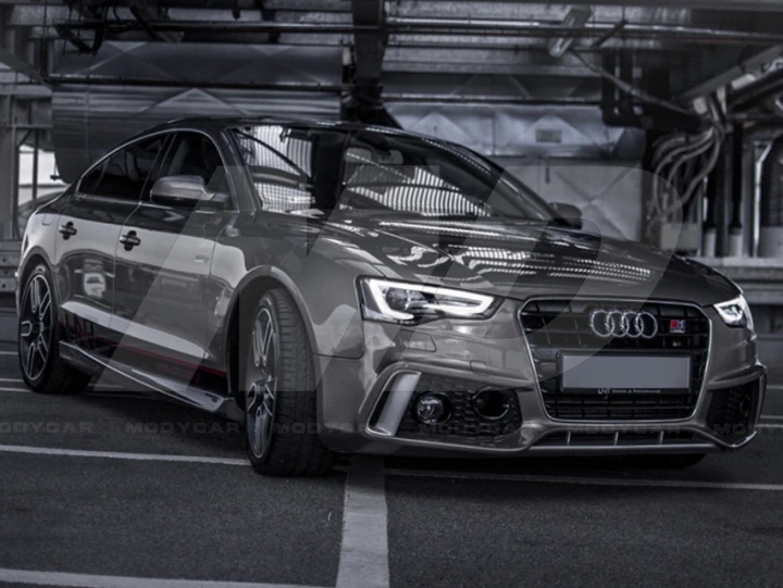 Передний бампер из стекловолокна в стиле карактера для AUDI A5 S5