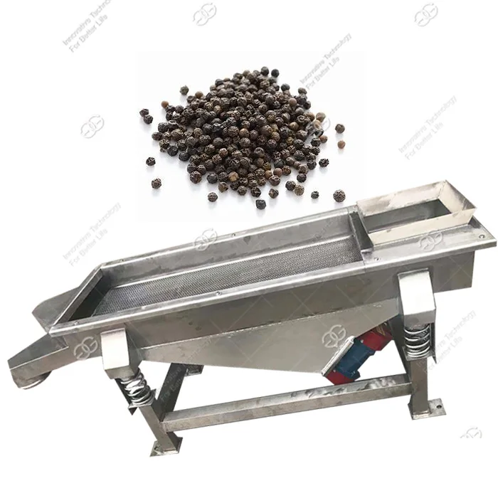 0.15Kw Horizontal Vibrating Sieve Vermicompost Sieving Machine For Malaysia