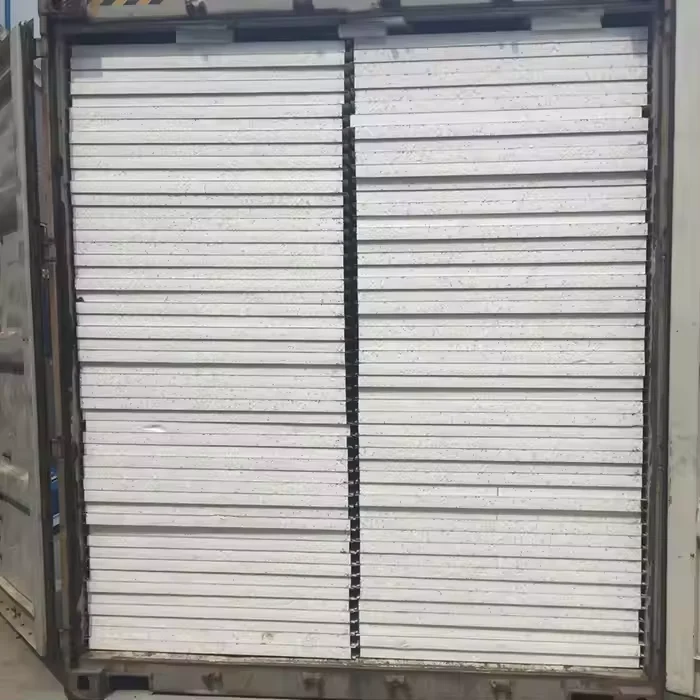 Lightweight EPS Cement Sandwich Panels Modern Buildings Fireproof Sound Insulation Exterior/Interior Walls Warehouses Workshops