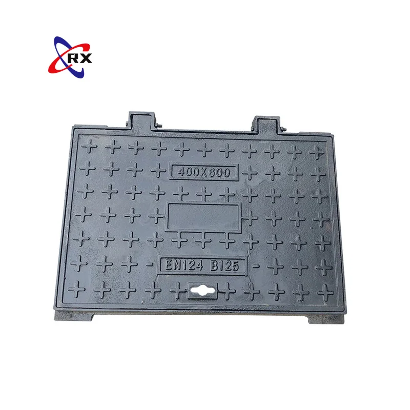 Cast Iron Drainage Manhole Cover 300*500 Price, Heavy Duty Ductile Iron Manhole Cover EB16002