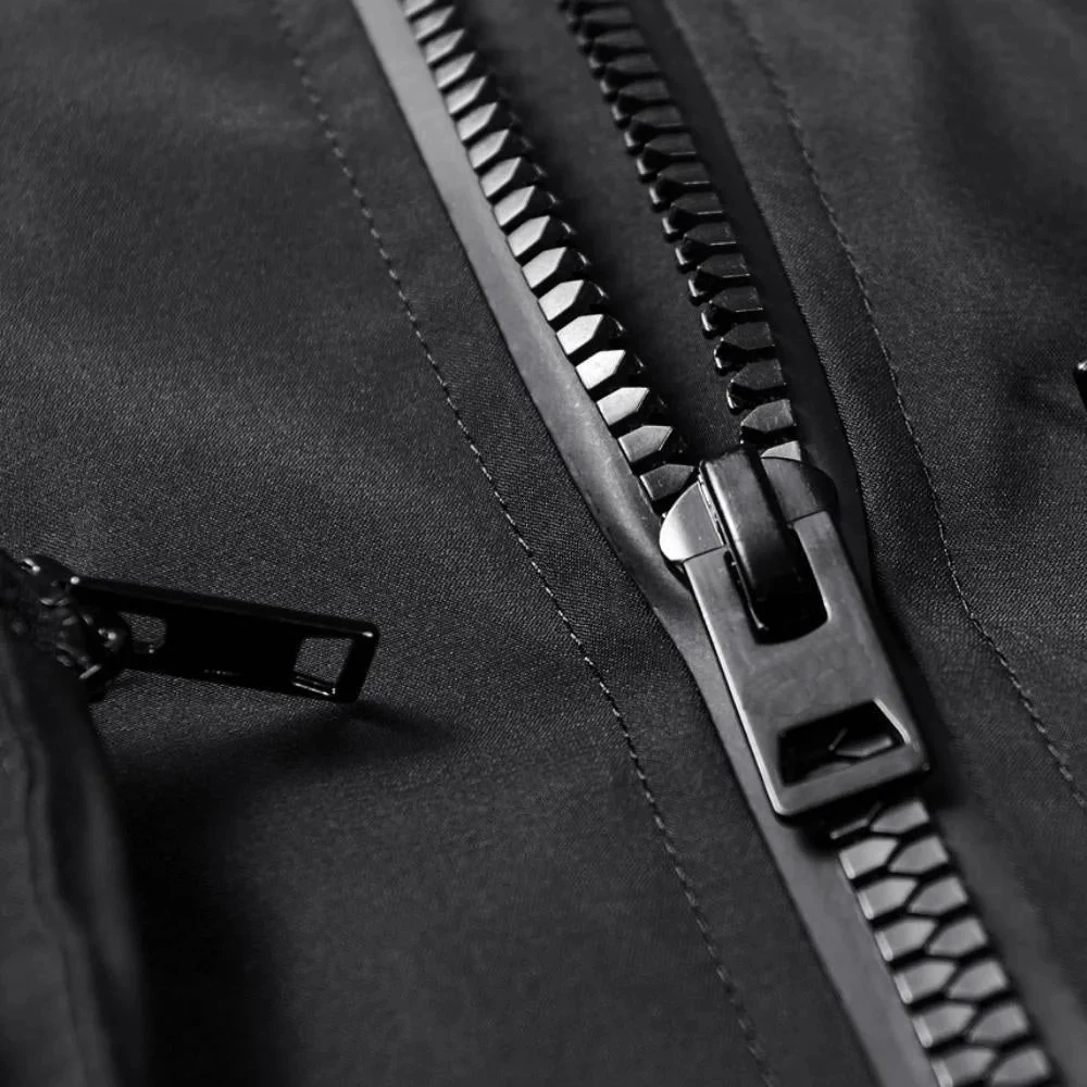 Men do combat wear cargo bomber jackets many large pockets stand collar short tops Light outdoor jackets