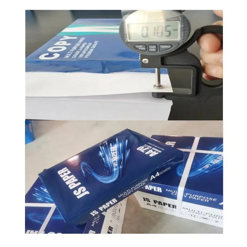customization multicopy a4 size office white paper hojas de 75 gram 80 70 75 gram 500 sheets bond paper for HP printer