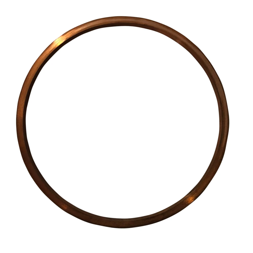 Fastener brass copper colored metal round flat plate fender washers sealing gasket punched ring washer