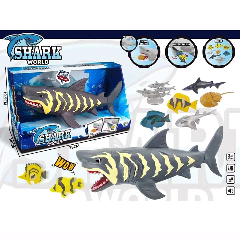 Dinosaur World Wild Roar Tyrannosaurus Dinosaur Figure with Continuing Roar Sound and Lighting