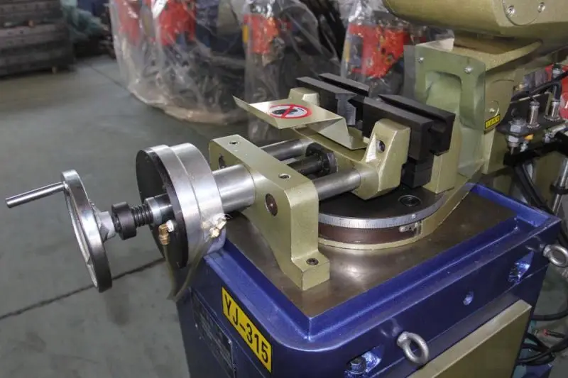 YJ-315Q Pneumatic iron stainless steel metal pipe saw cutting machines