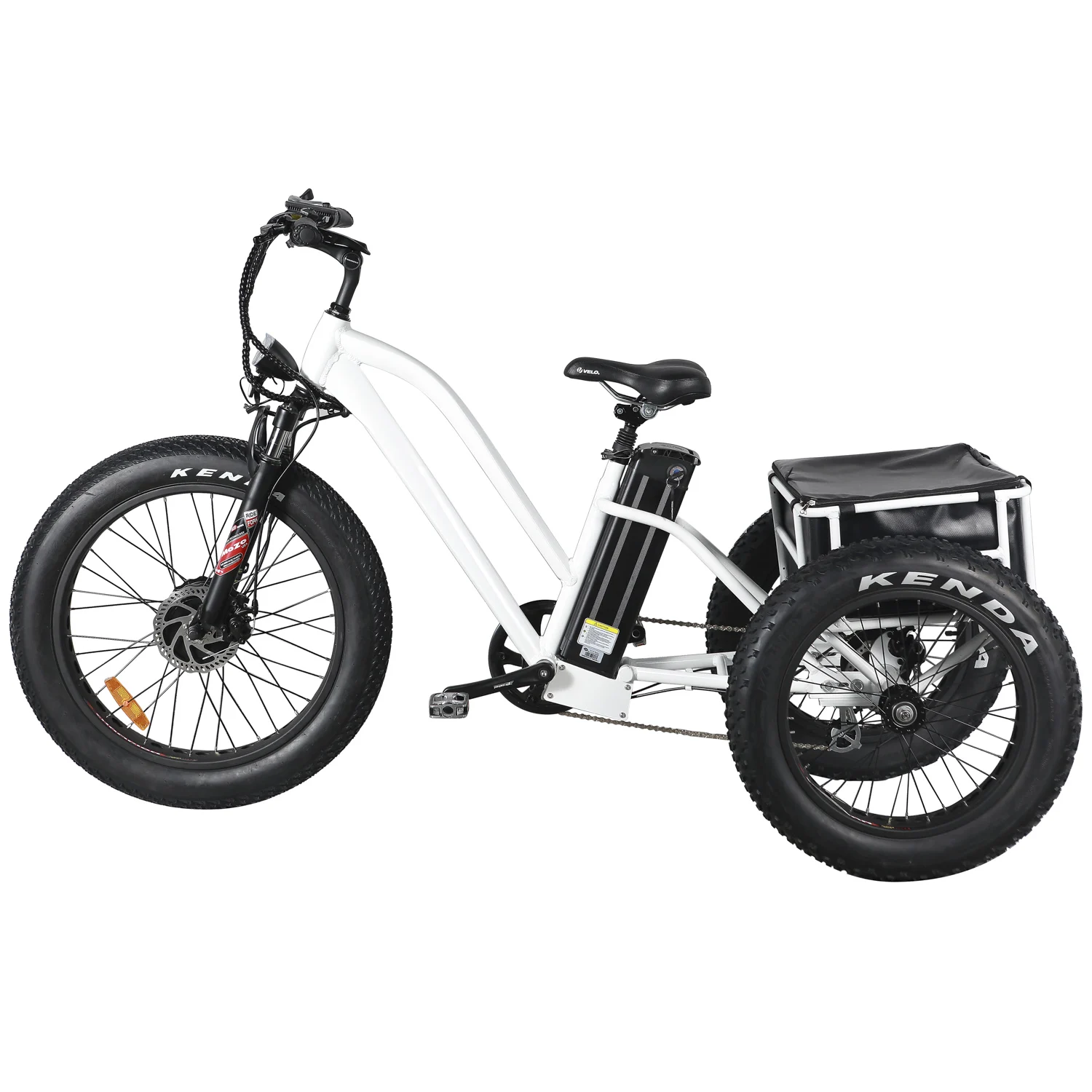 High Quality Women Front 48V 250W 500W 24 Inch Tire Powerful Battery Electric Tricycle