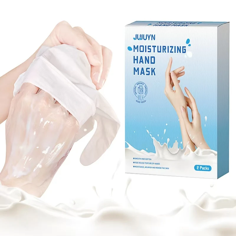 JUJUYN Organic Milk Gloves for Hand Mask Moisturizing and Hydrating Anti-Aging Skin Care Foot Use Hand Mask Glove