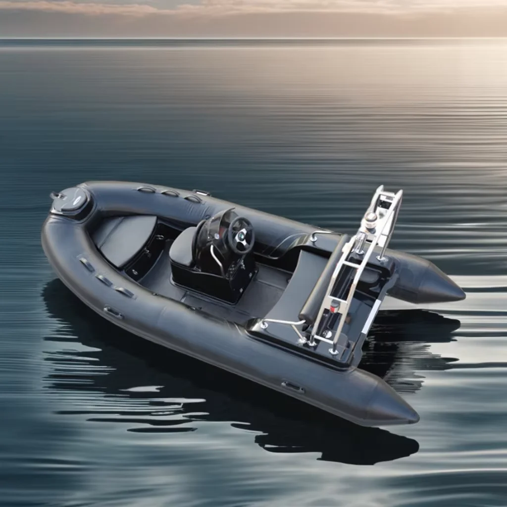 RIB 390 PVC/Hypalon/Orca Fiberglass Hull Inflatable Recreational Boat