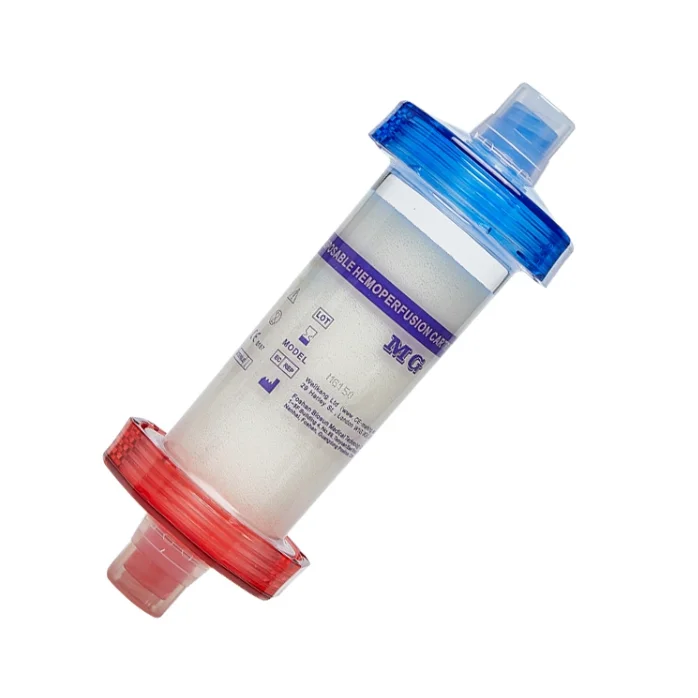 
350ml Disposable Hemoperfusion Cartridge for Hemodialysis room 