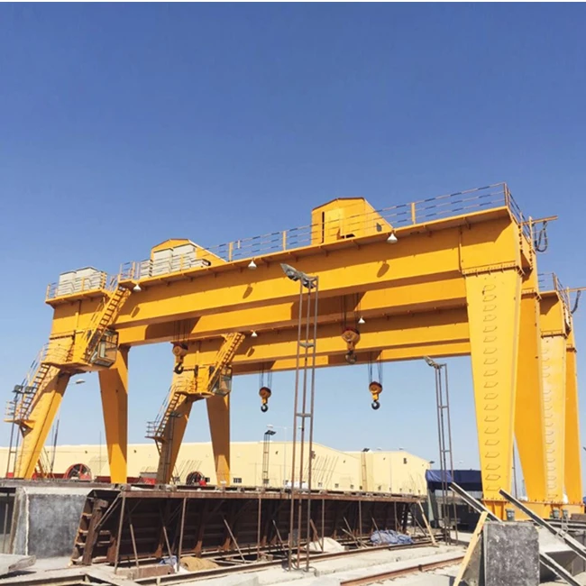 Electric Rail Clamp Easy Installation Portable Mini Gantry Crane Warehouse Crane Electric Hoist Truss Gantry Crane