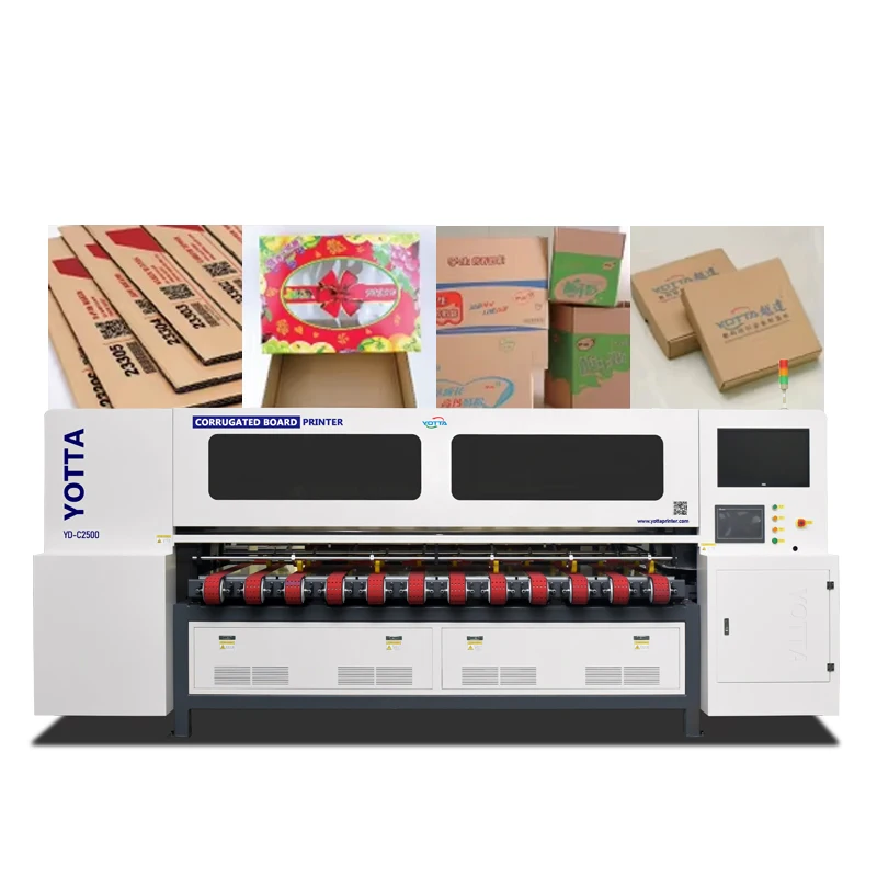 Yotta S300 C2500 Corrugated Single Pass Printer 2500mm Large Printing Size For Paper and Foam
