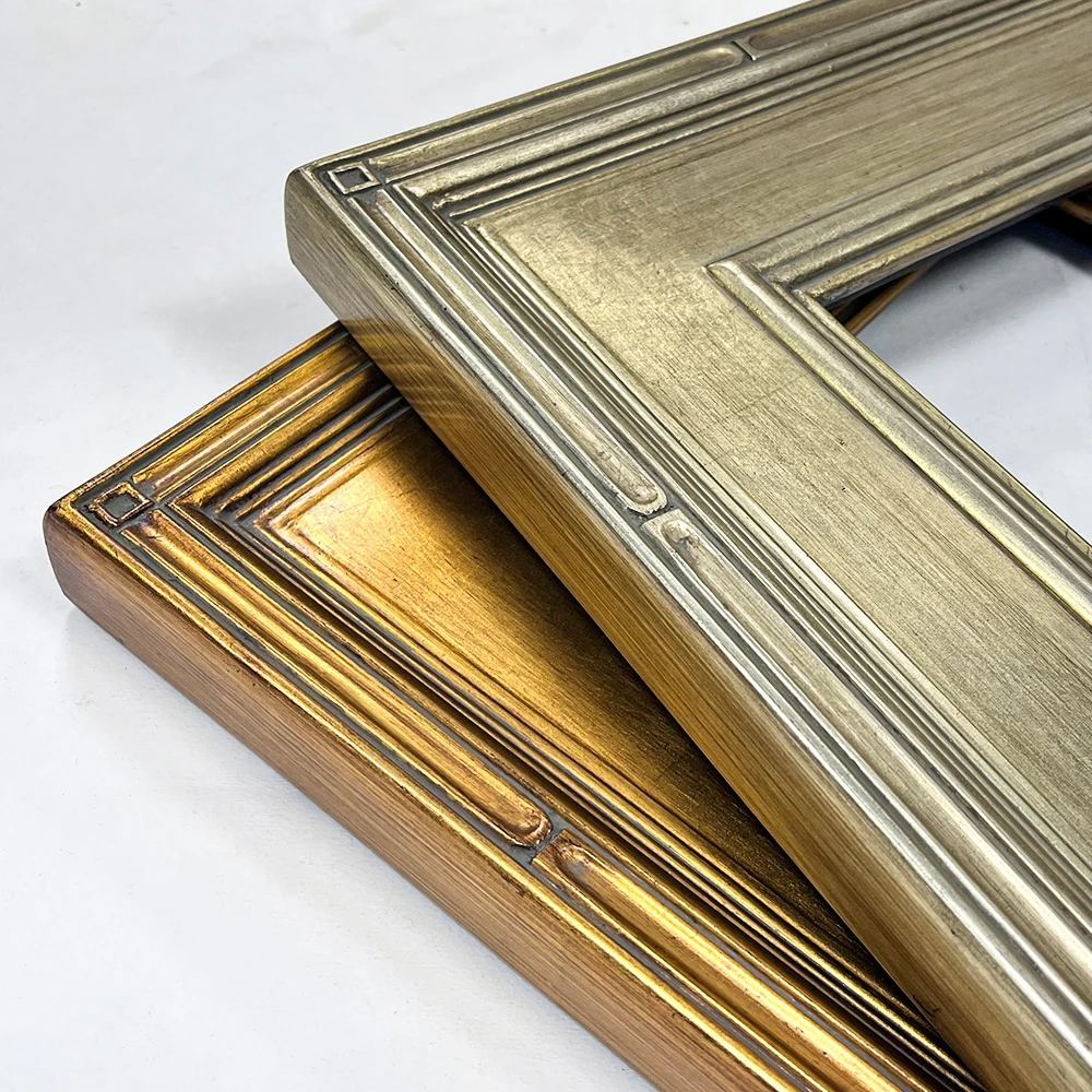 Wholesale PE Retro Classic 5*7 6*8 8*8 8*10 10*10 Custom Gallery Frame Photo Picture Frames for Home Decor