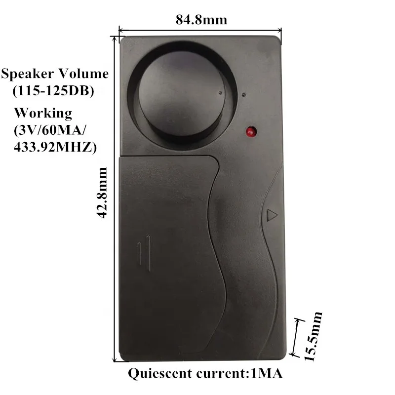 Modified motorcycle Security Anti Lost Wireless Remote Control Vibration Detector Alarm for nmax xmax nvx for forza click adv150