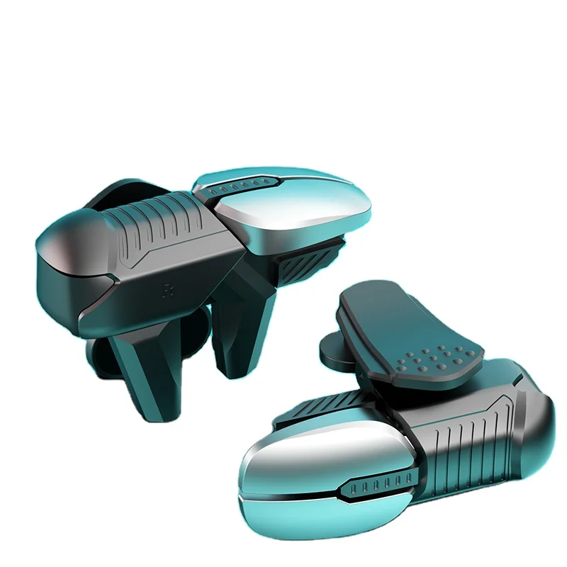 The new S07 mechanical six-finger mouse feel Fire Button mobile game controller for PUBG