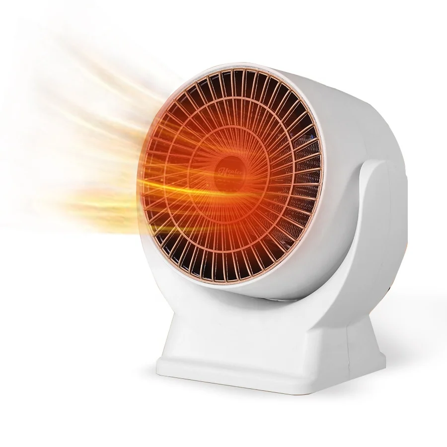 600W Portable quiet Fast warming Heater Fan / Mini Electric Air Heater Fan / Electric Mini Fan Heater