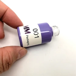 8ml New Hanging Car Air Freshener Bottle Car Perfume Bottle for Car Perfume Empty Glass Nail Polish Bottle Screen Printing