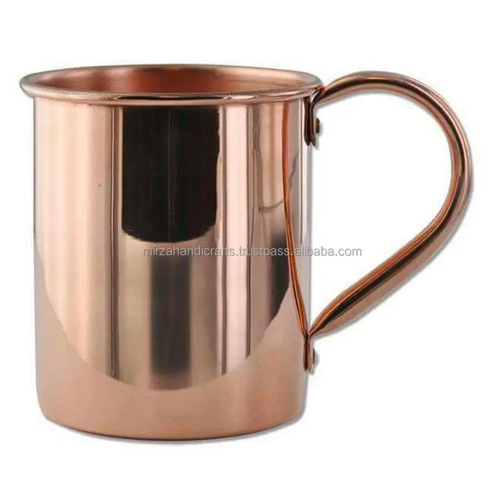 PURE COPPER MOSCOW MULE SMOOTH MUG FOR DRINKWARE