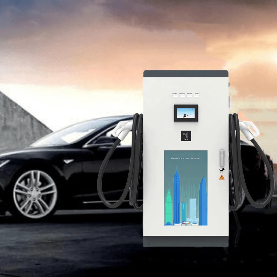 US CCS1 240KW DC Charging Station Ground-Mounted Type Car Charger EV Charger E-Mobility Charging Pile OCPP1.6J WIFI 4G
