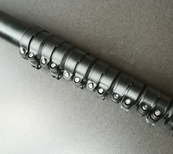 CNER Carbon fiber telescopic hand tool for spray/long reach carbon coconut Telescopic Pole Spray  Extension poles For Spraying