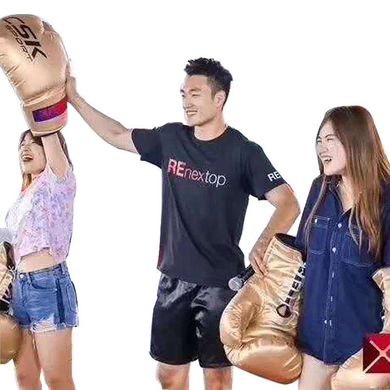 Custom sale unique breathable giant big size XL supersize boxing gloves for fun fitness and personal interaction