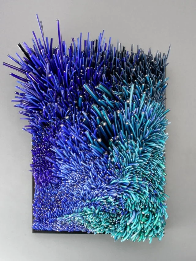 Modern Hand Blown Light Blue Glass Decoration Figurines Decorative Different Home Decoration Hand Made Europe SCULPTURE Folk Art