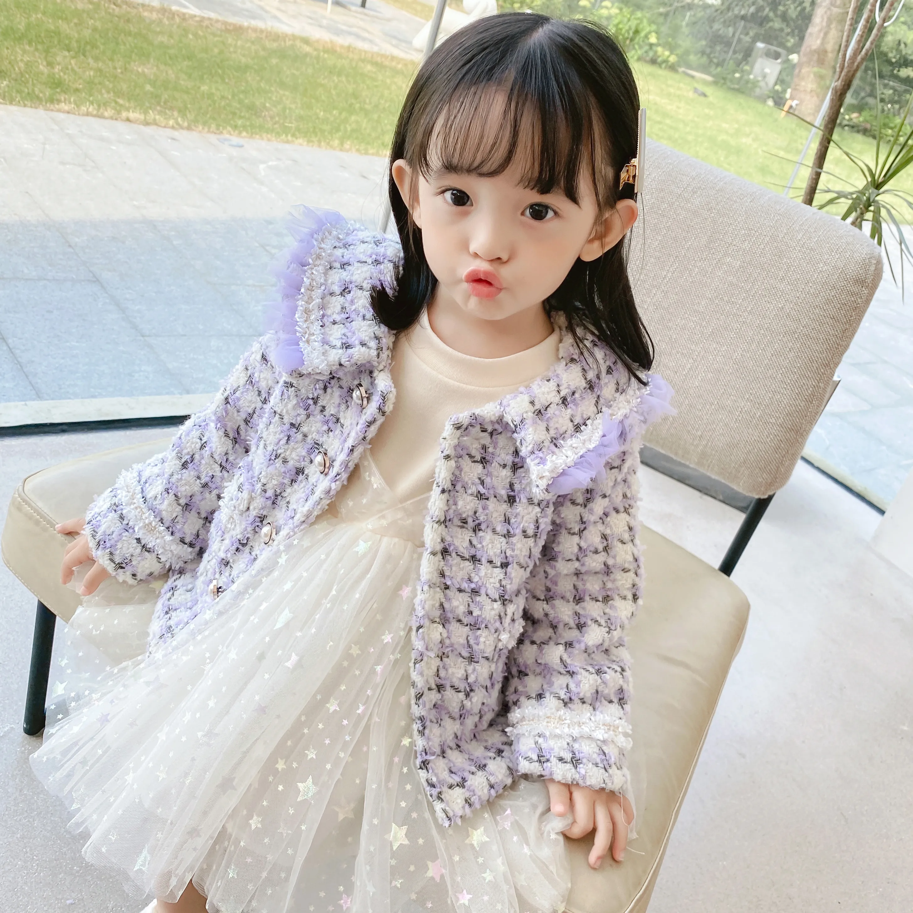 Sunny Baby 2020 New Kid Child Clothing Girl Autumn Jacket
