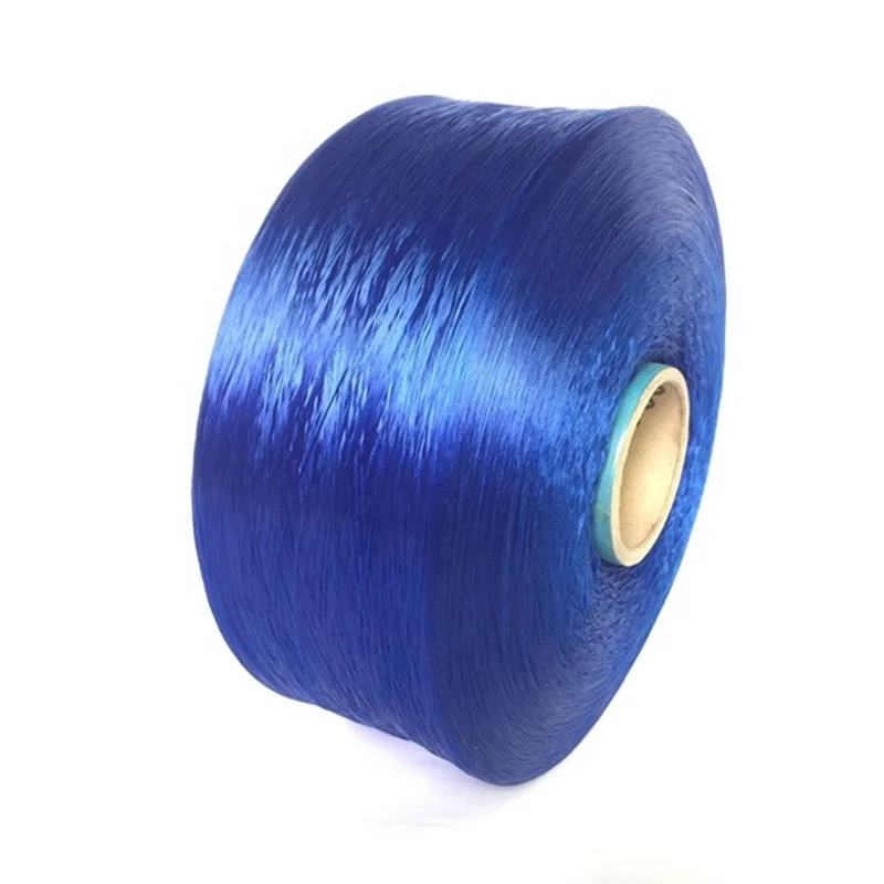 Hot Sale Blue Hollow 100% polypropylene Yarn FDY 300d-1000d  PP Multifilament Yarn with Reasonable Price