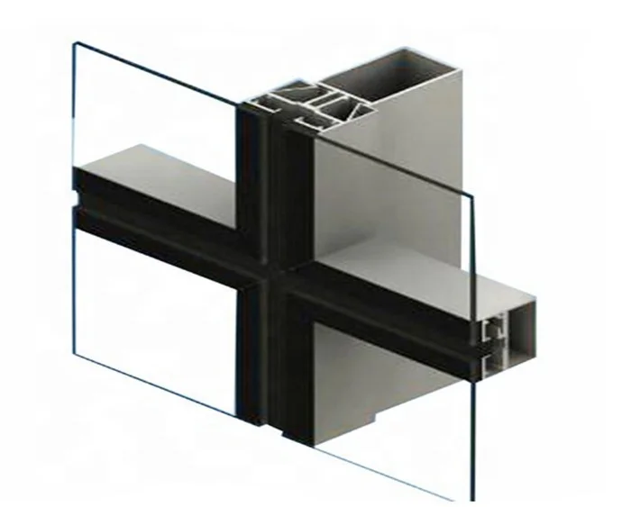 Thermal break frame curtain wall curtain pulley system produced by professional factory