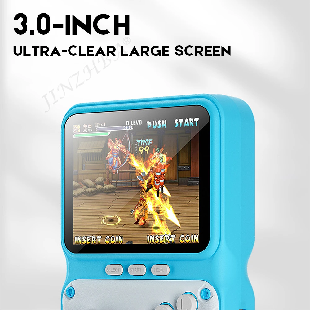 NEW SUP Mini Retro Game Console JP09 Macaron Handheld Game Console 500in1 Nostalgic Arcade Portable Game Player