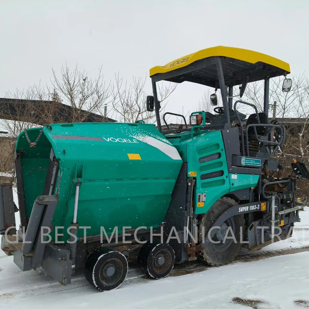 VOGELE SUPER1103-3 Подержанный асфальтоукладчик в хорошем состоянии Низкая цена ощутимая польза Простота использовании Подержанные асфальтоукладчики 1800.1900.2100.2200