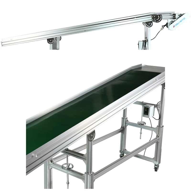 Adjustable Factory Industrial Conveyors Rubber PVC Conveyor Belt For Conveying Products