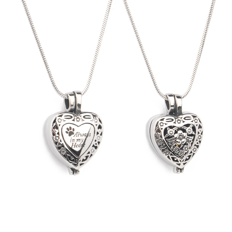 urna pet cremation ashes perfume bottle jewelry urn for pet cremation ashed keepsake heart urn necklace ashes holder pendant