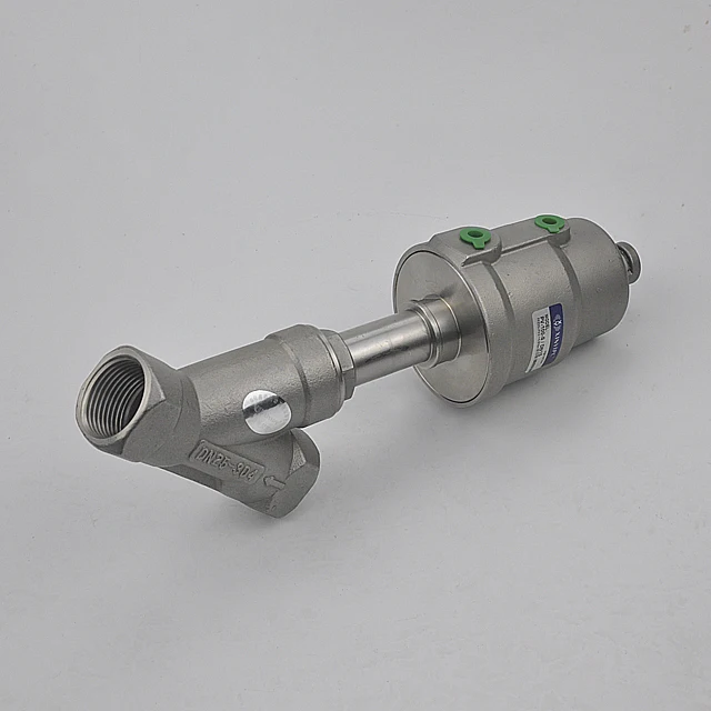 Air Control Angle 2/2 WAY Piston-operated Angle-seat Valves For Neutral And Aggressive Liquids And Gases