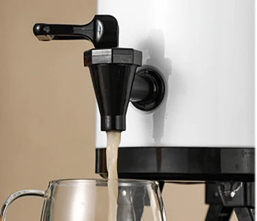 6L 8L 10L 12L Restaurant Milk Tea Cooler Stainless Steel Barrel With Faucet