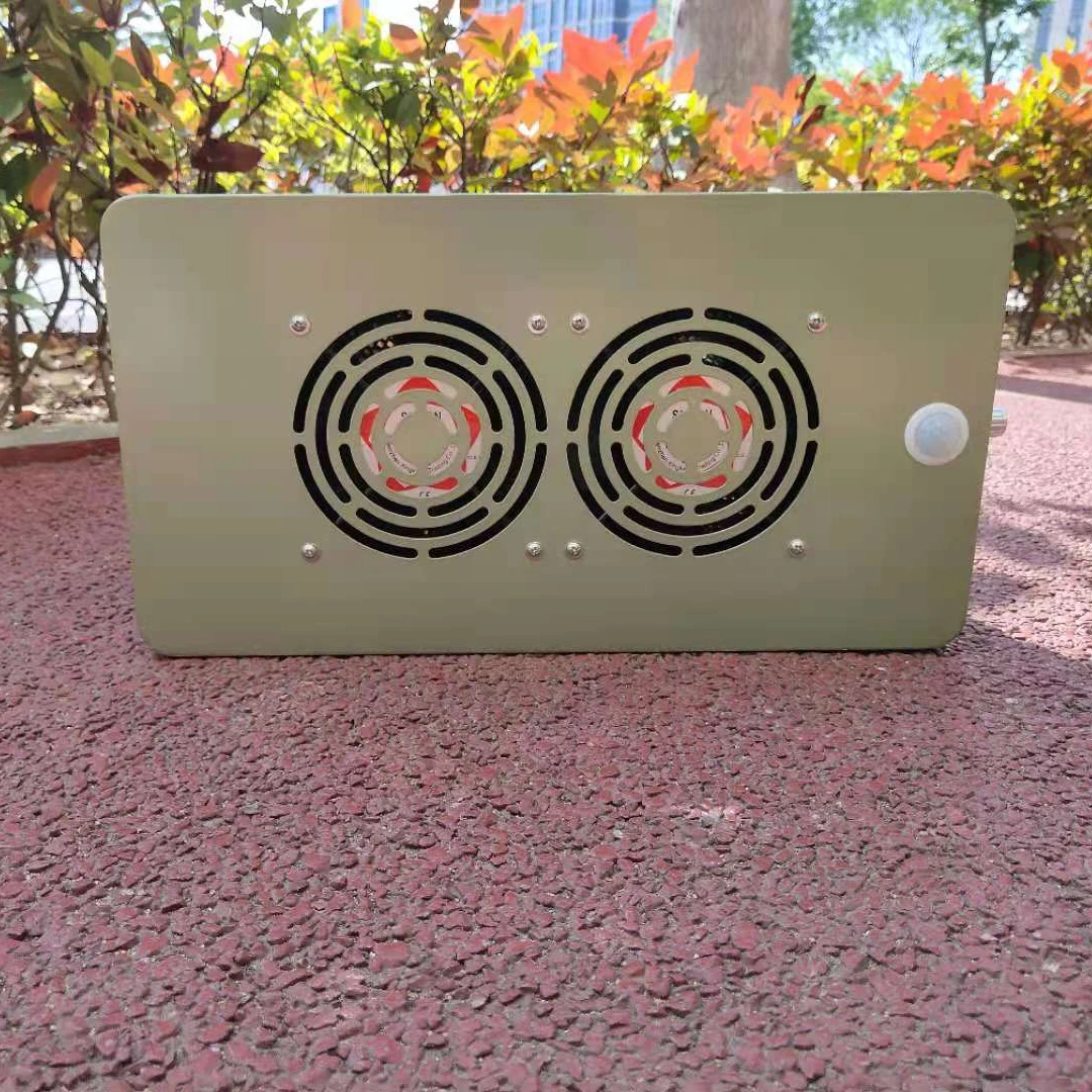
40W smart UVC light hepa filter air purifier fan 