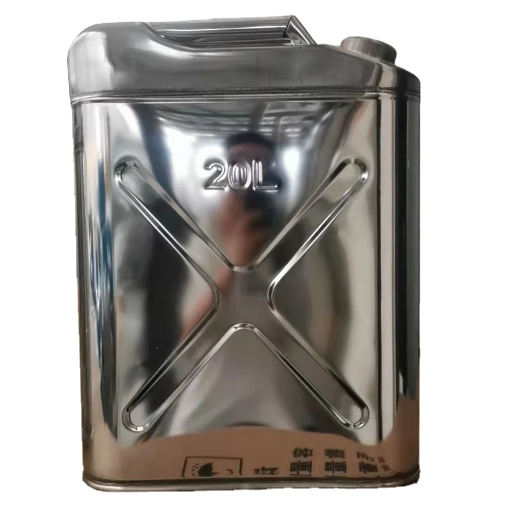 304 нержавеющая сталь 20 л 5 галлонов канистра топливный бак бензиновая канистра масляный контейнер для автомобиля вездехода мотоцикла Jerrycan бензиновая банка