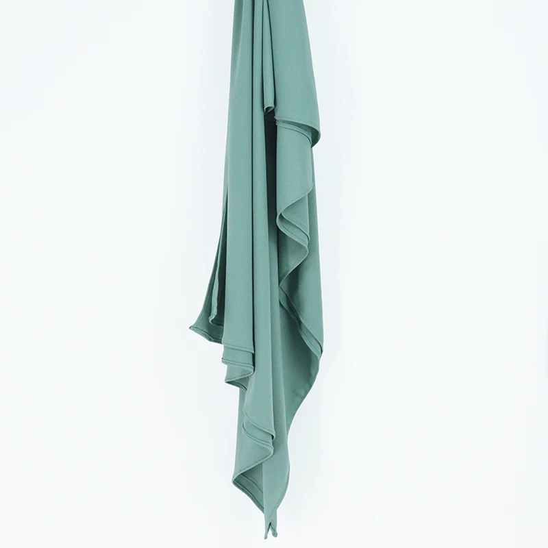 Custom made lycra jersey hijab high quality stretchy lycra shawls for Muslim women Dubai Quality shawls