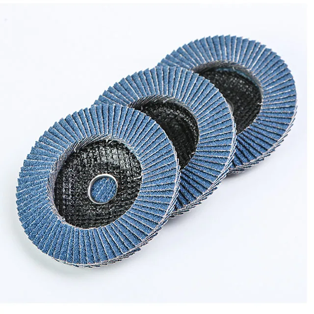 Grit 60 Zirconia Fillet Weld abrasive cloth Flap Disc Type 27 Flat stainless steel polishing wheels