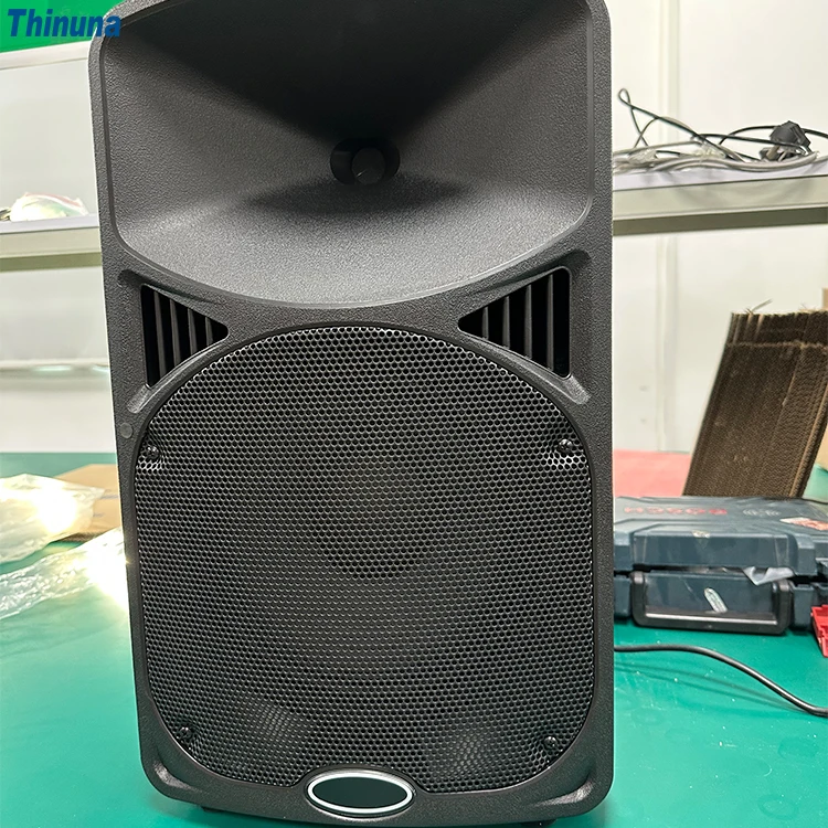 DEKEN RS210P Professional Audio 10 inch 2-way Active Portable PA Speaker with DSP 8ohm 350W Woofer 8ohm 150W Tweeter System