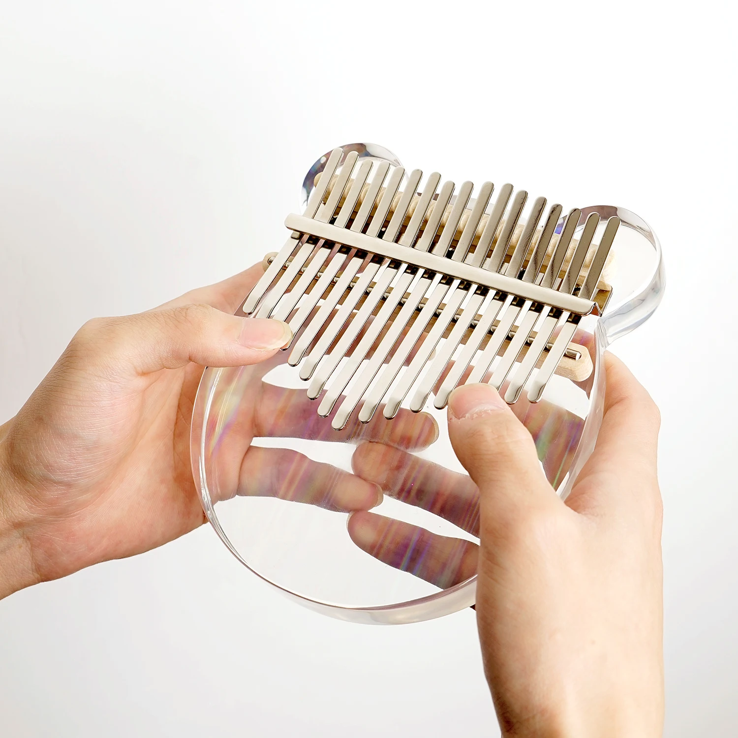 Kalimba Cheap Price Oem Acceptable Thumb Piano 10 Keys Professional Accessories Exquisite K-17bear CN;GUA T/T LC Gecko 1pcs ≥6