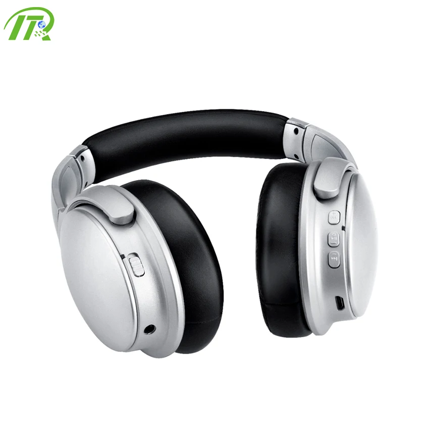 Premium Wireless Genuine ANC Active Noise Cancelling Headphones with Control Buttons